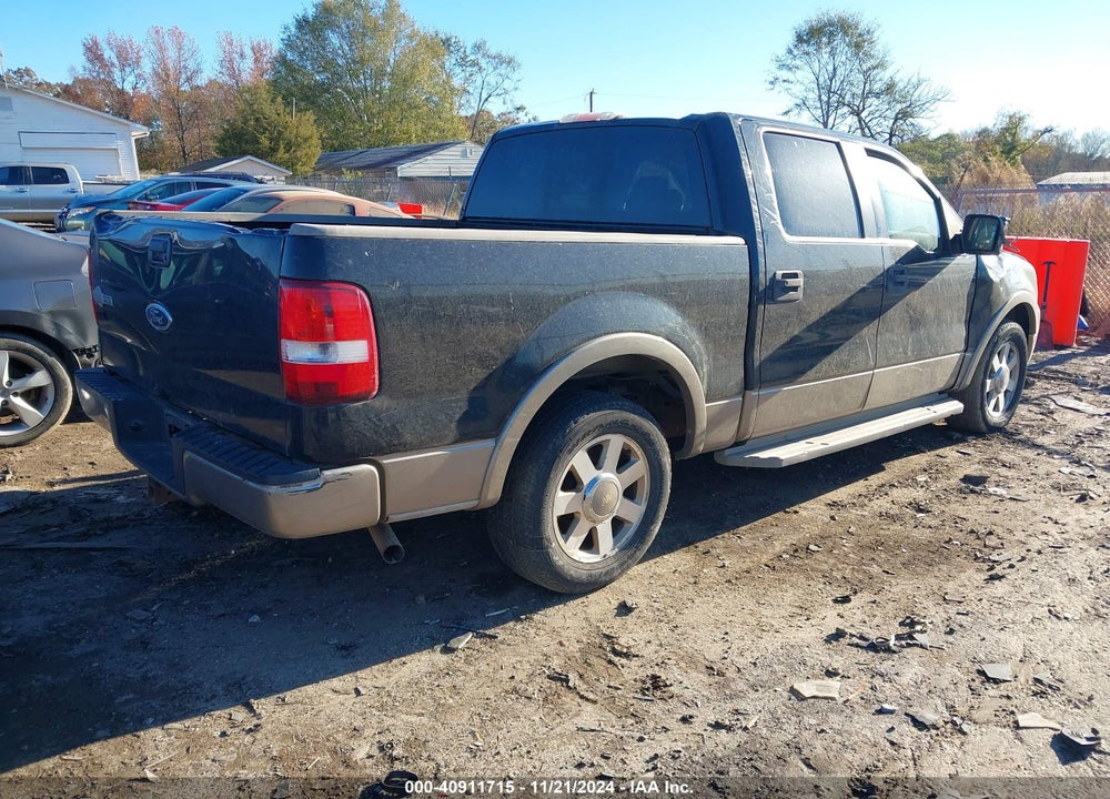 2005 FORD F-150 LARIAT/XLT VIN: 1FTPW12505KD45813