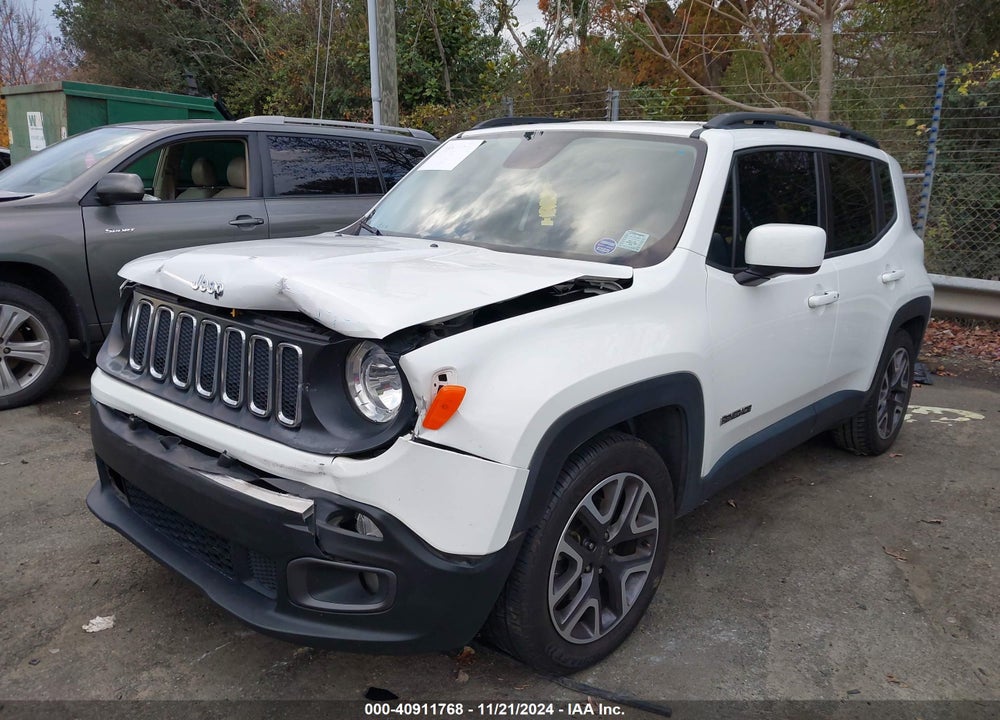 2017 JEEP RENEGADE LATITUDE FWD VIN: ZACCJABB8HPE41766