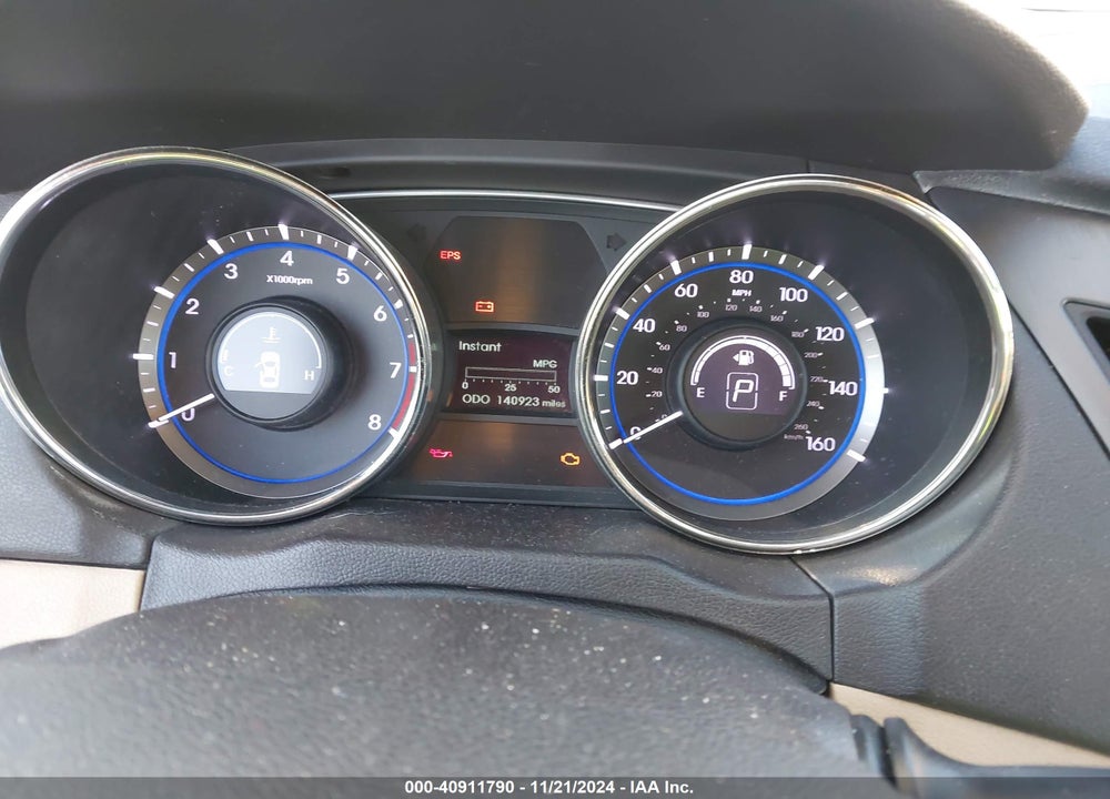2011 HYUNDAI SONATA GLS VIN: 5NPEB4AC1BH037600