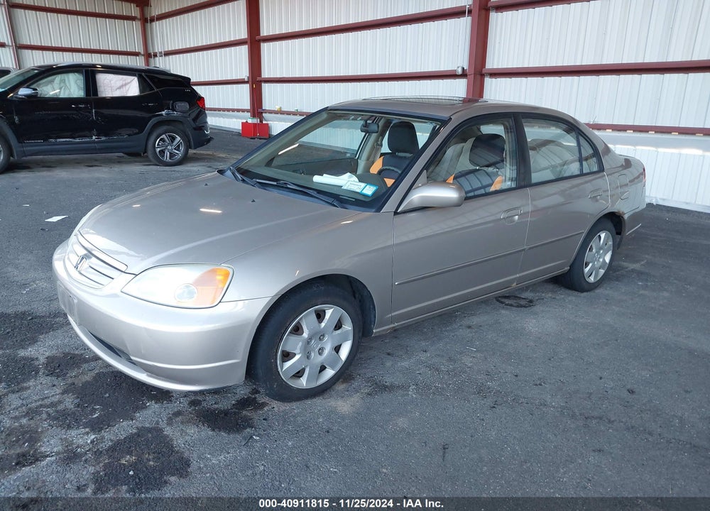 2002 HONDA CIVIC EX VIN: 2HGES26772H519336