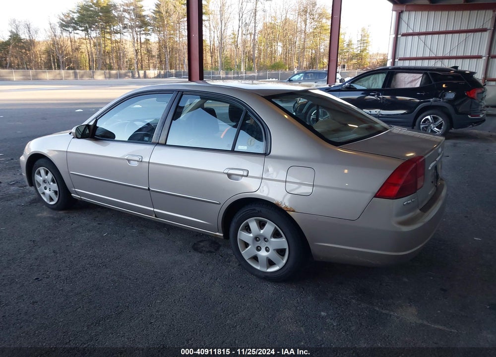 2002 HONDA CIVIC EX VIN: 2HGES26772H519336