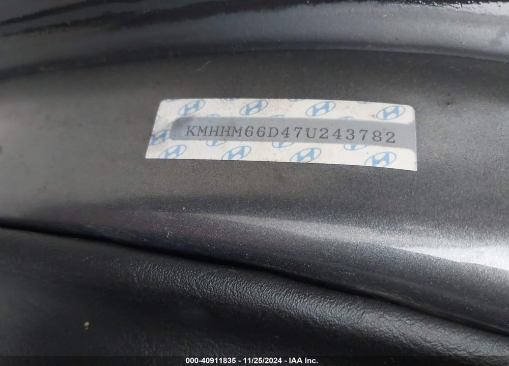 2007 HYUNDAI TIBURON GS VIN: KMHHM66D47U243782