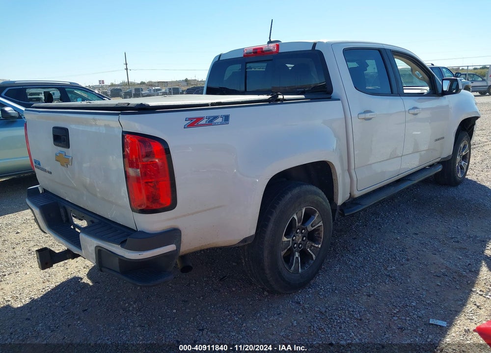 2018 CHEVROLET COLORADO Z71 VIN: 1GCGTDEN1J1156223