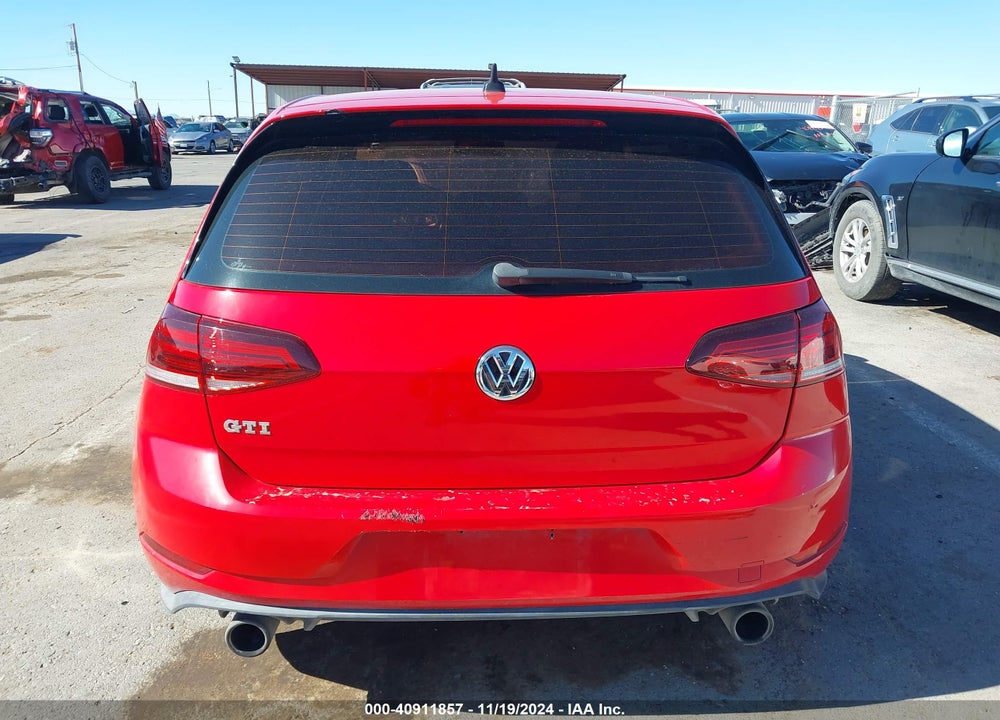2018 VOLKSWAGEN GOLF GTI 2.0T AUTOBAHN/2.0T S/2.0T SE VIN: 3VW547AU3JM295868