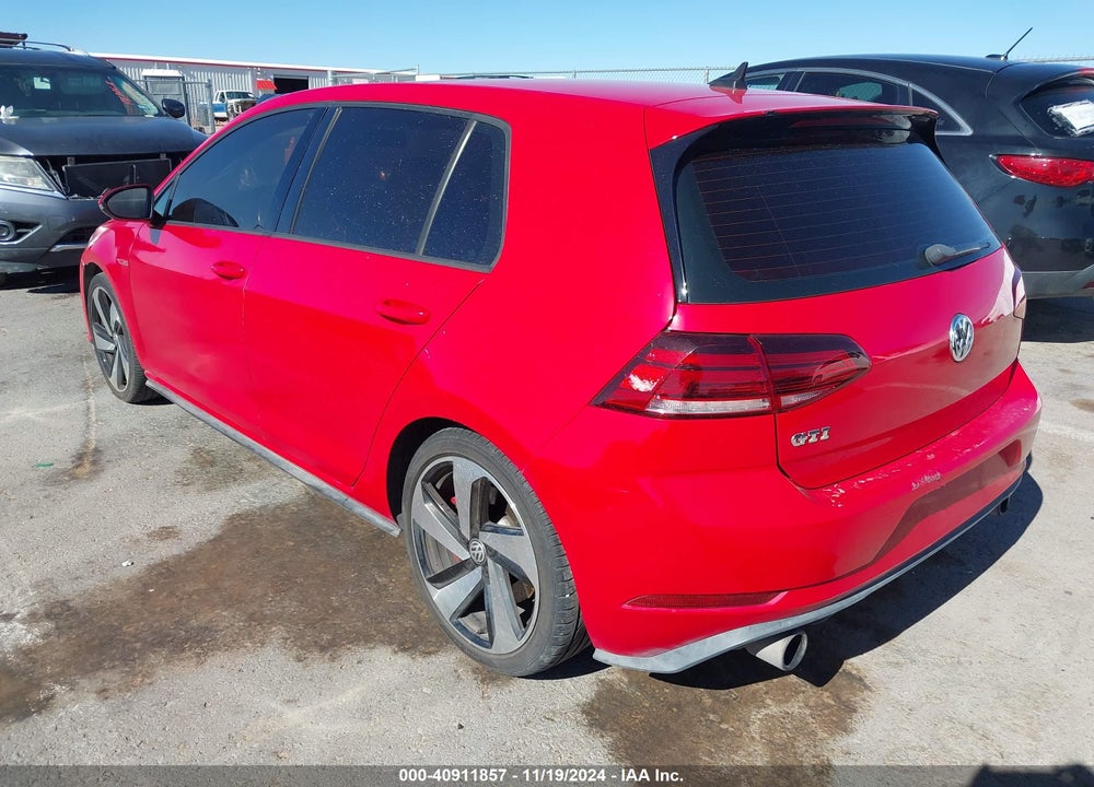 2018 VOLKSWAGEN GOLF GTI 2.0T AUTOBAHN/2.0T S/2.0T SE VIN: 3VW547AU3JM295868