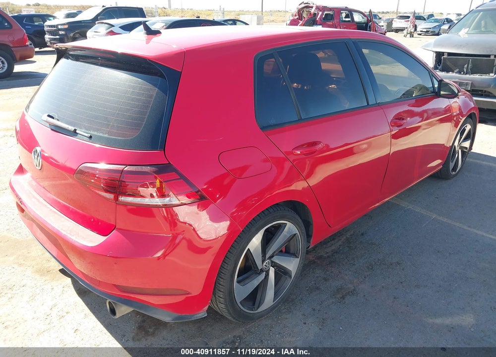 2018 VOLKSWAGEN GOLF GTI 2.0T AUTOBAHN/2.0T S/2.0T SE VIN: 3VW547AU3JM295868