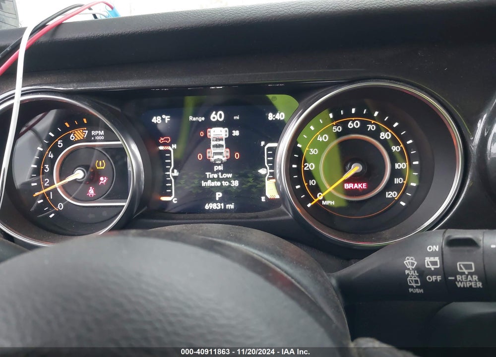 2020 JEEP WRANGLER UNLIMITED SPORT ALTITUDE 4X4 VIN: 1C4HJXDN4LW120867
