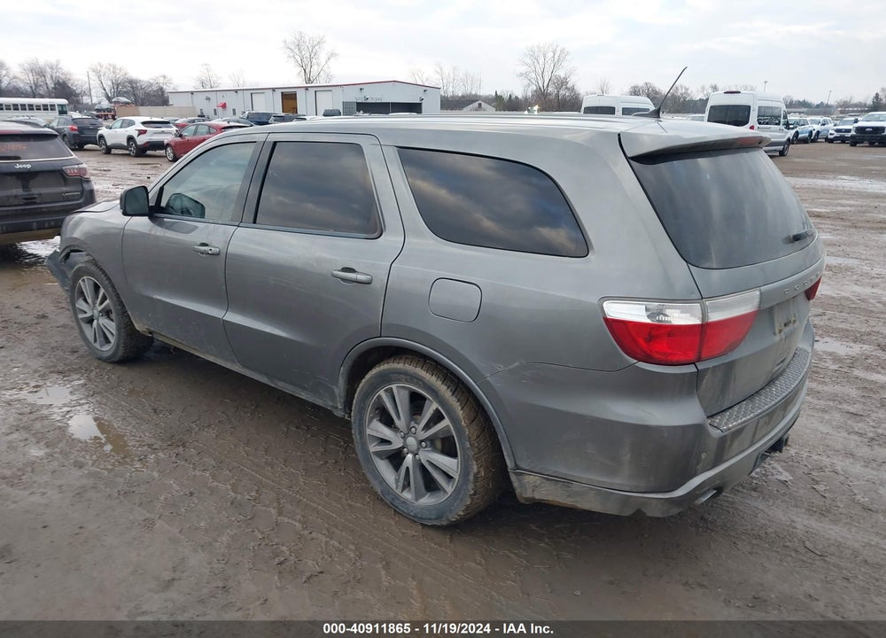 2013 DODGE DURANGO R/T VIN: 1C4SDHCT5DC559047