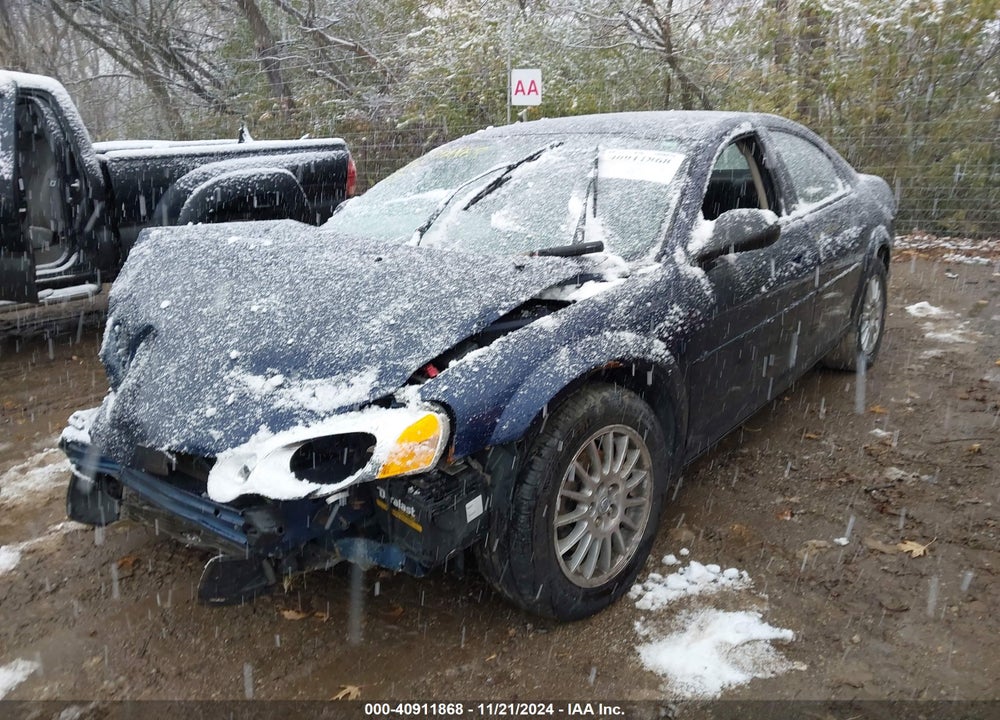 2005 CHRYSLER SEBRING VIN: 1C3EL46X35N703437