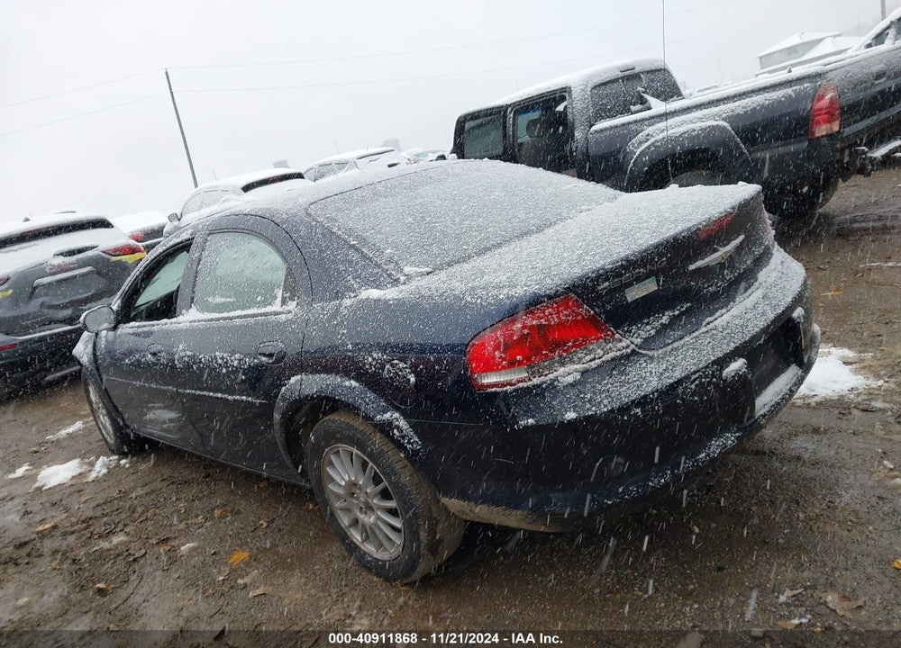 2005 CHRYSLER SEBRING VIN: 1C3EL46X35N703437
