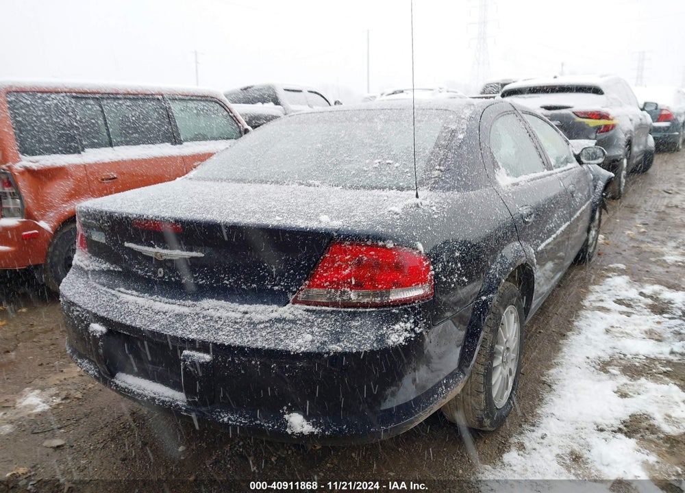 2005 CHRYSLER SEBRING VIN: 1C3EL46X35N703437