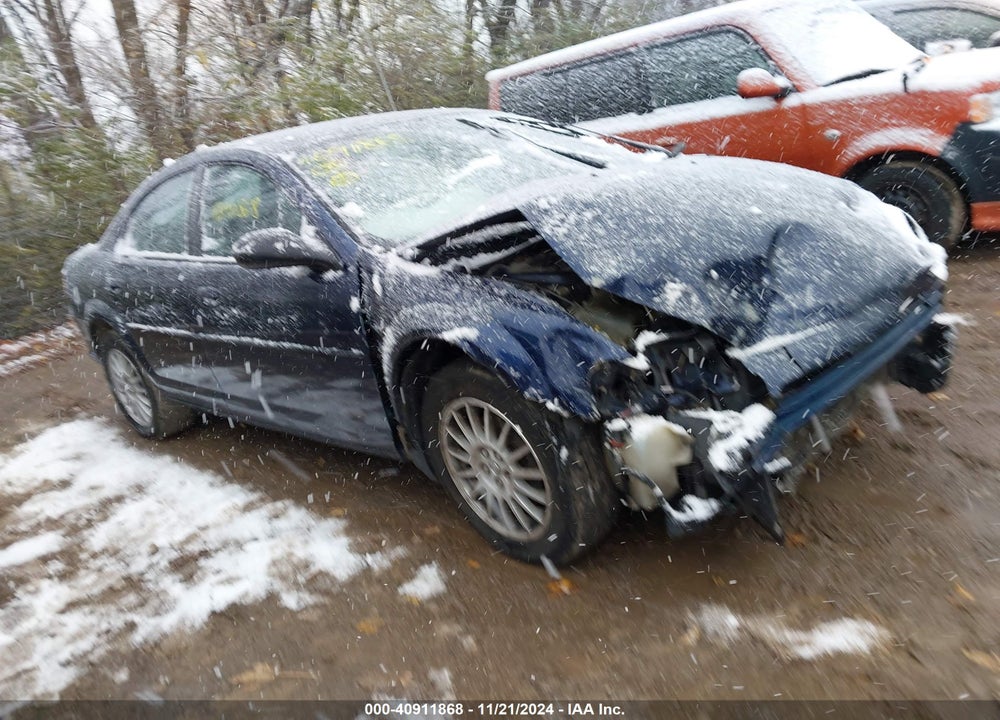 2005 CHRYSLER SEBRING VIN: 1C3EL46X35N703437