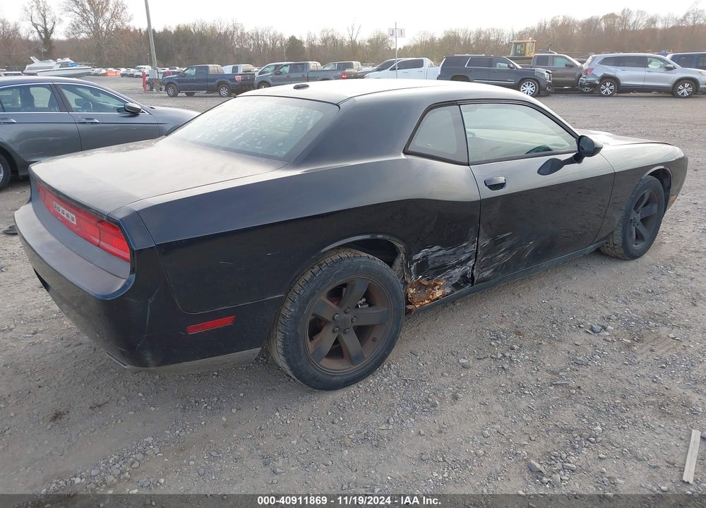 2013 DODGE CHALLENGER SXT VIN: 2C3CDYAG4DH540405