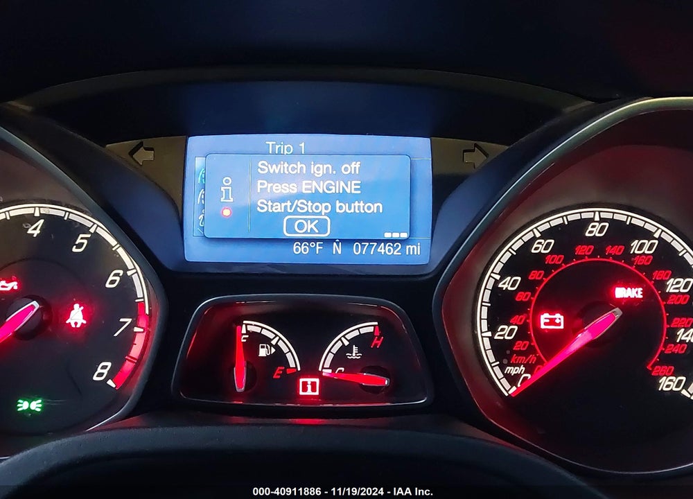 2013 FORD FOCUS ST VIN: 1FADP3L94DL241398