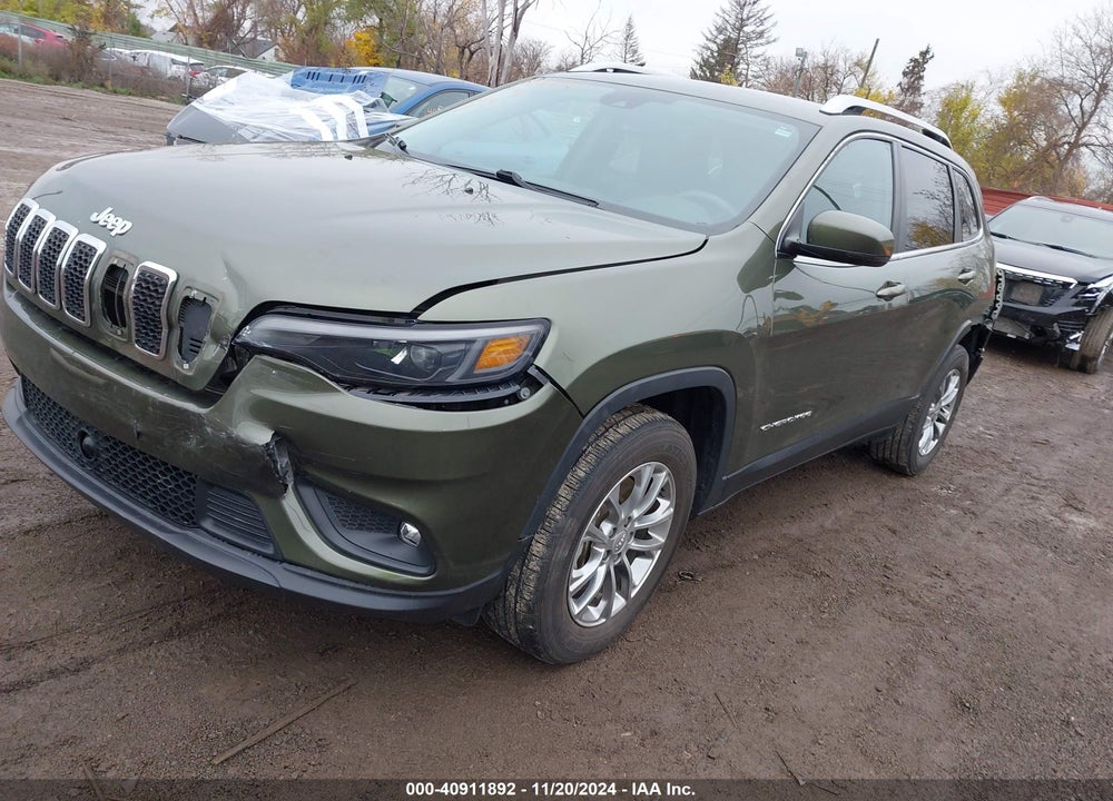 2021 JEEP CHEROKEE LATITUDE LUX 4X4 VIN: 1C4PJMMX7MD142743