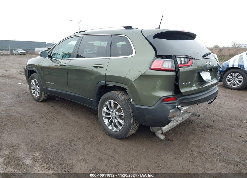 2021 JEEP CHEROKEE LATITUDE LUX 4X4 VIN: 1C4PJMMX7MD142743