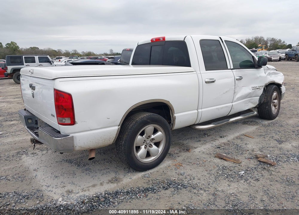 2005 DODGE RAM 1500 SLT/LARAMIE VIN: 1D7HA18D05S367351