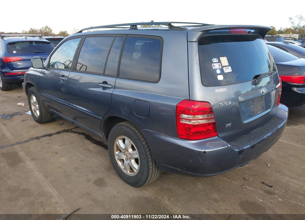 2001 TOYOTA HIGHLANDER V6 VIN: JTEGF21A310019767