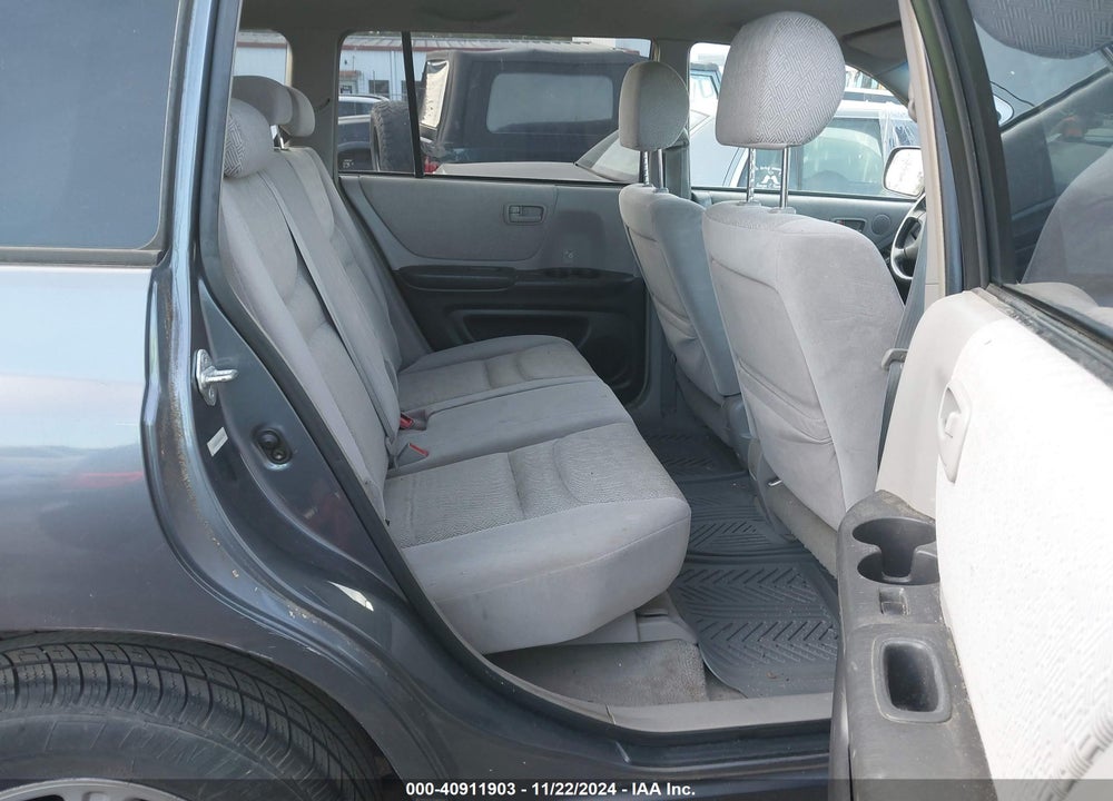 2001 TOYOTA HIGHLANDER V6 VIN: JTEGF21A310019767