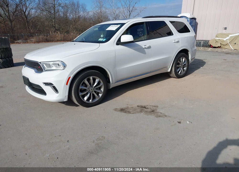 2022 DODGE DURANGO SXT AWD VIN: 1C4RDJAG4NC129474
