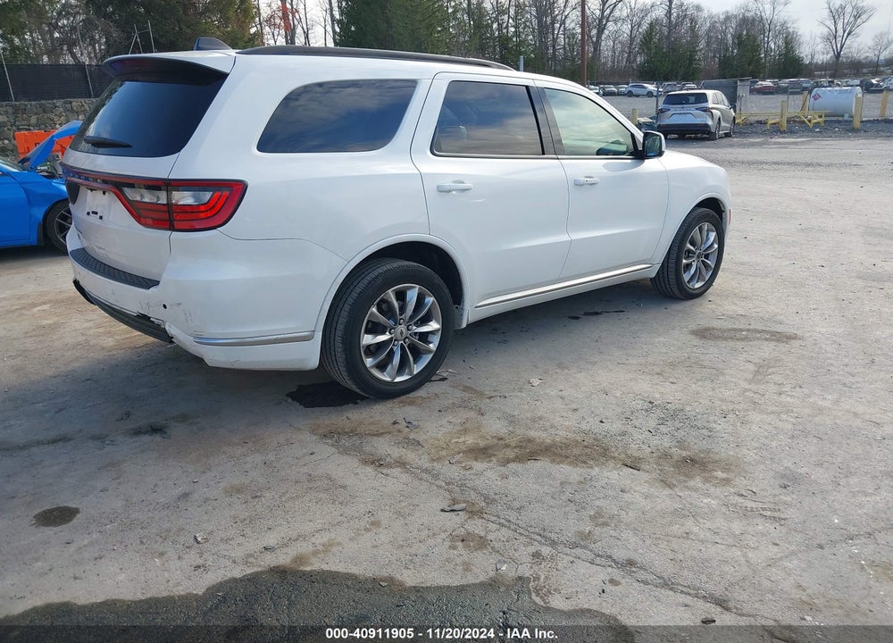 2022 DODGE DURANGO SXT AWD VIN: 1C4RDJAG4NC129474