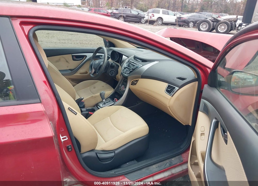 2013 HYUNDAI ELANTRA GLS VIN: KMHDH4AE8DU702623