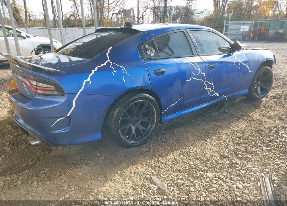 2019 DODGE CHARGER SCAT PACK RWD VIN: 2C3CDXGJ7KH662167
