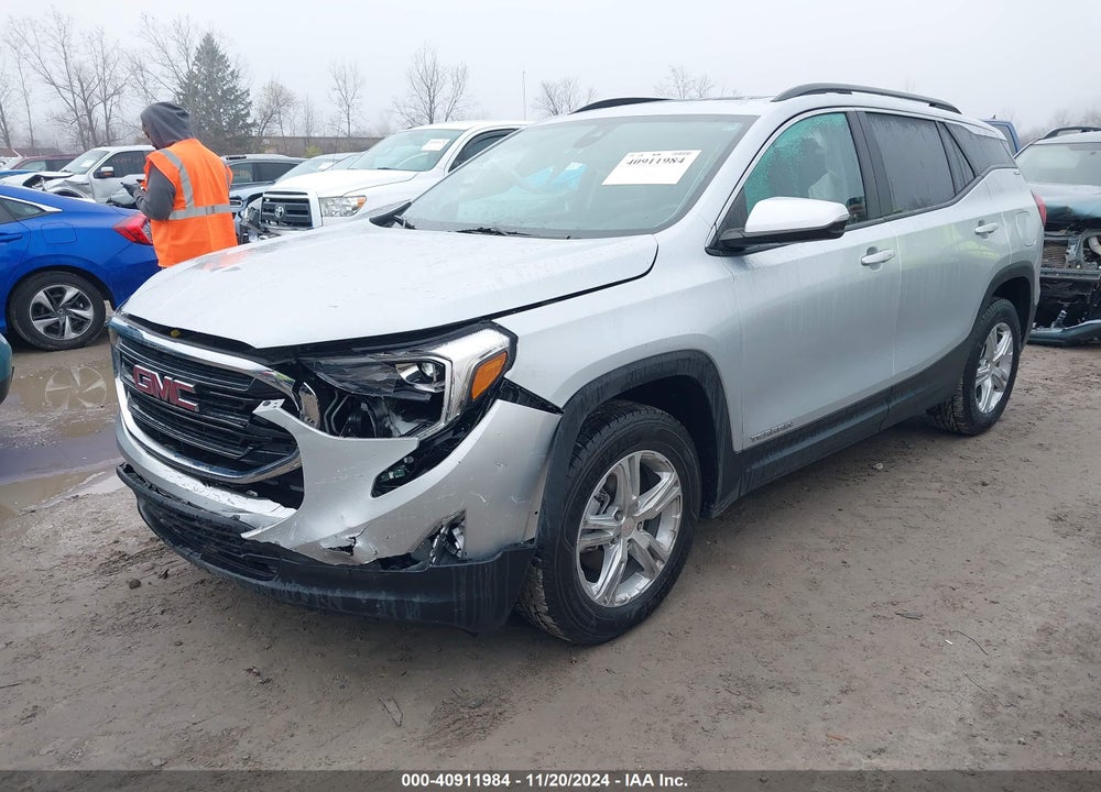 2021 GMC TERRAIN AWD SLE VIN: 3GKALTEV4ML381091