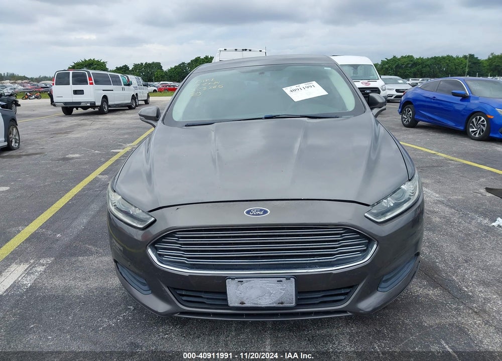 2013 FORD FUSION SE VIN: 3FA6P0H70DR312077
