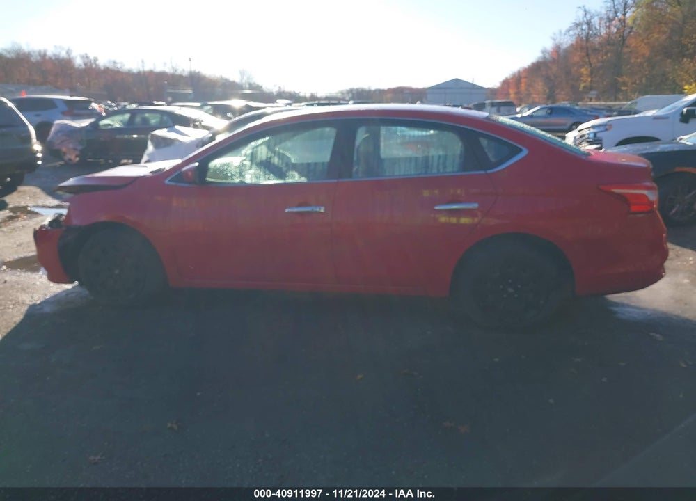 2017 NISSAN SENTRA SV VIN: 3N1AB7AP1HY308270
