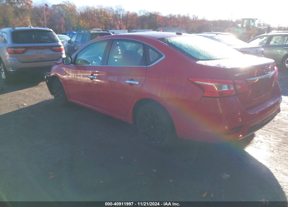 2017 NISSAN SENTRA SV VIN: 3N1AB7AP1HY308270