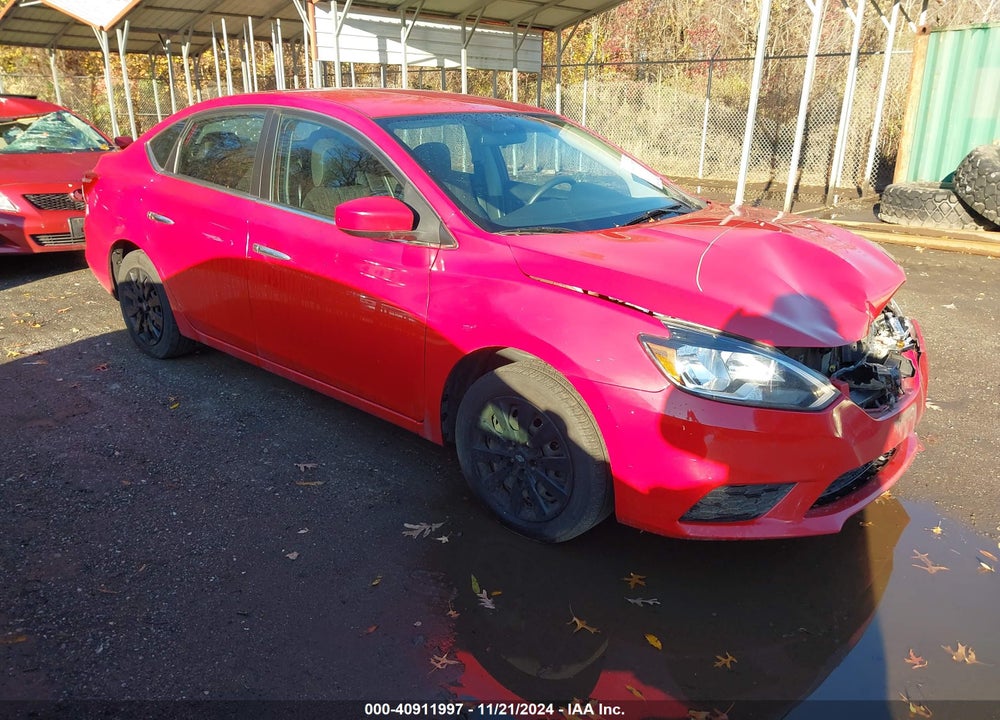 2017 NISSAN SENTRA SV VIN: 3N1AB7AP1HY308270