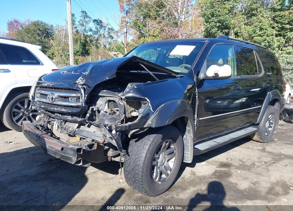 2004 TOYOTA SEQUOIA LIMITED V8 VIN: 5TDZT38A24S207277