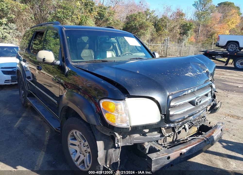 2004 TOYOTA SEQUOIA LIMITED V8 VIN: 5TDZT38A24S207277