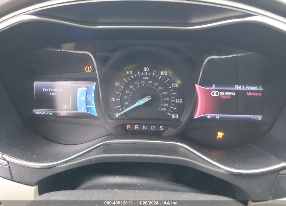 2013 FORD FUSION VIN: 3FA6P0H73DR241537