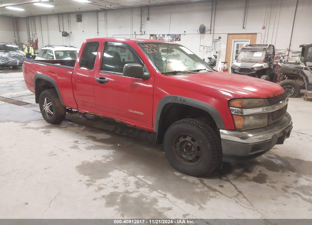 2004 CHEVROLET COLORADO VIN: 1GCDT196048203712
