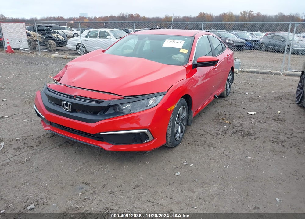2020 HONDA CIVIC LX VIN: 2HGFC2F63LH535818