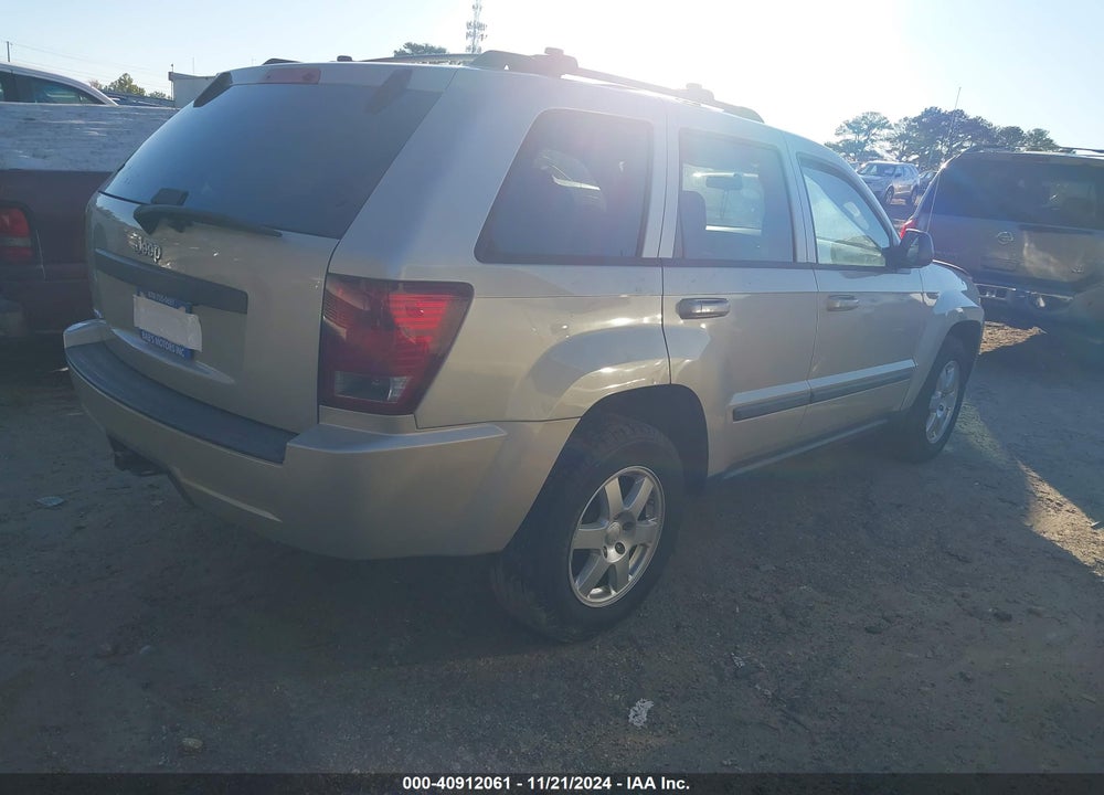 2009 JEEP GRAND CHEROKEE LAREDO VIN: 1J8GS48KX9C531393