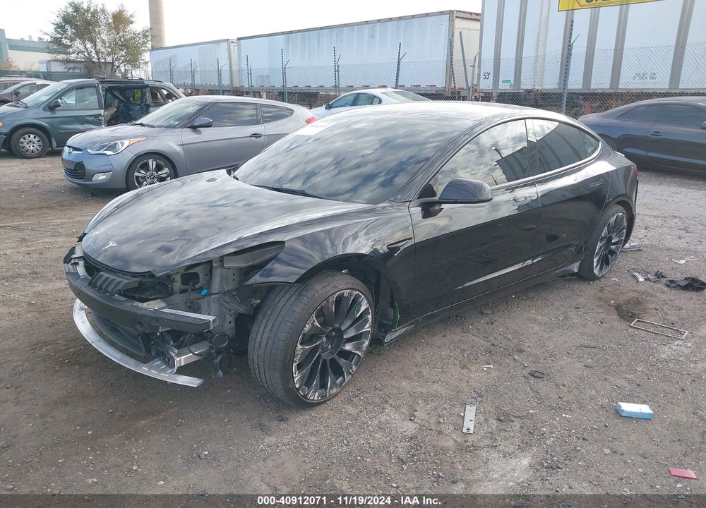 2023 TESLA MODEL 3 PERFORMANCE DUAL MOTOR ALL-WHEEL DRIVE VIN: 5YJ3E1EC2PF506531