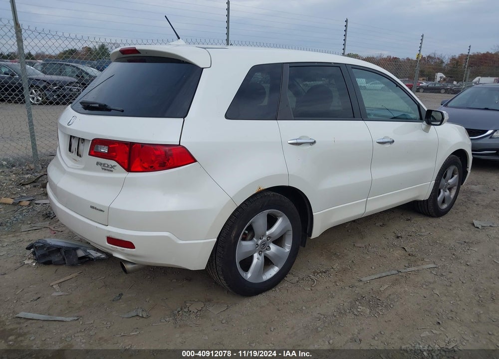 2008 ACURA RDX VIN: 5J8TB18518A002232