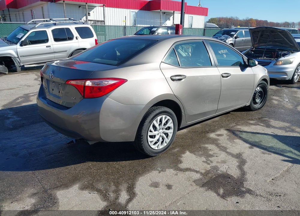 2017 TOYOTA COROLLA LE VIN: 2T1BURHE8HC877712