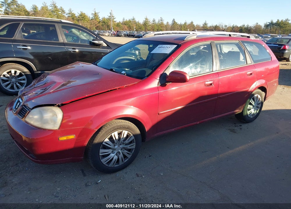2005 SUZUKI FORENZA S VIN: KL5JD86Z45K111004