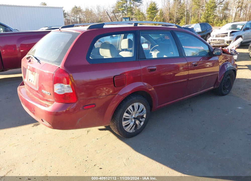 2005 SUZUKI FORENZA S VIN: KL5JD86Z45K111004