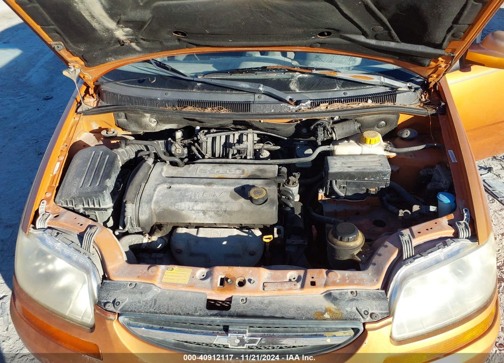 2005 CHEVROLET AVEO LS VIN: KL1TD62655B427361