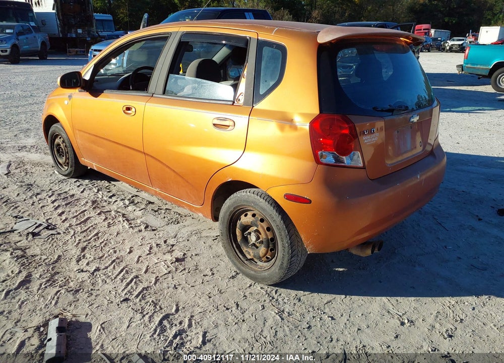 2005 CHEVROLET AVEO LS VIN: KL1TD62655B427361