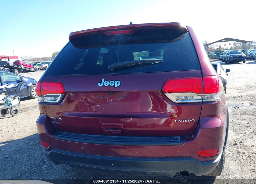 2016 JEEP GRAND CHEROKEE LAREDO VIN: 1C4RJFAG6GC495381
