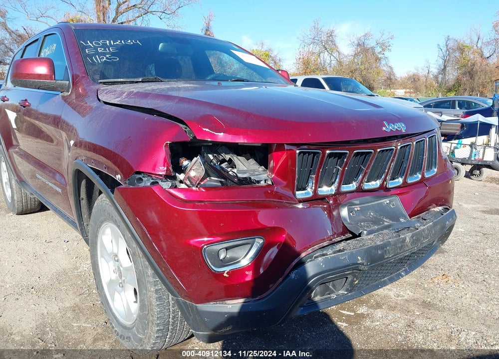 2016 JEEP GRAND CHEROKEE LAREDO VIN: 1C4RJFAG6GC495381