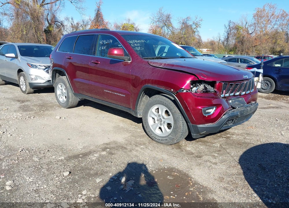 2016 JEEP GRAND CHEROKEE LAREDO VIN: 1C4RJFAG6GC495381