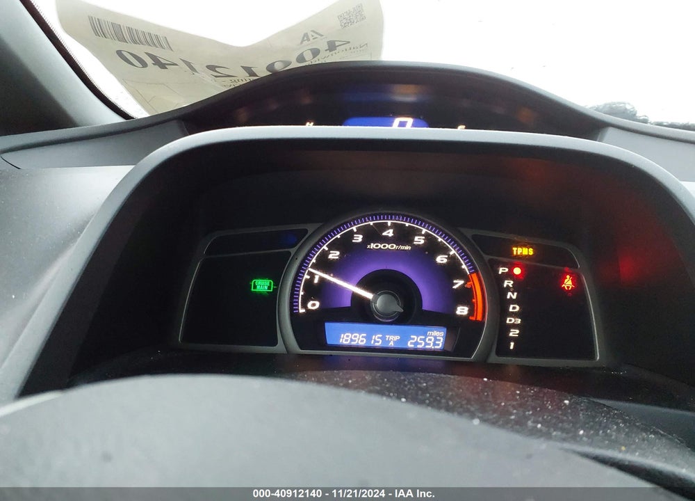 2010 HONDA CIVIC LX VIN: 19XFA1F52AE003877
