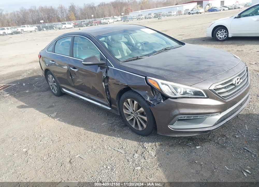 2016 HYUNDAI SONATA SPORT VIN: 5NPE34AFXGH336226